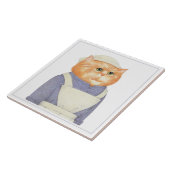 COOK CAT 6" Square Keramik Tile Fliese (Seite)