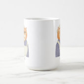 COOK CAT hohe weiße Tasse + Text (Mittel)