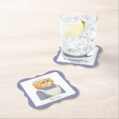 COOK CAT-Klammer Papier Untersetzer + Text (Vor Ort)