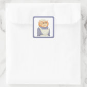 COOK CAT Kleine Aufkleber am Platz (Tasche)