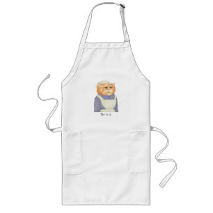 COOK CAT Lange Schürze