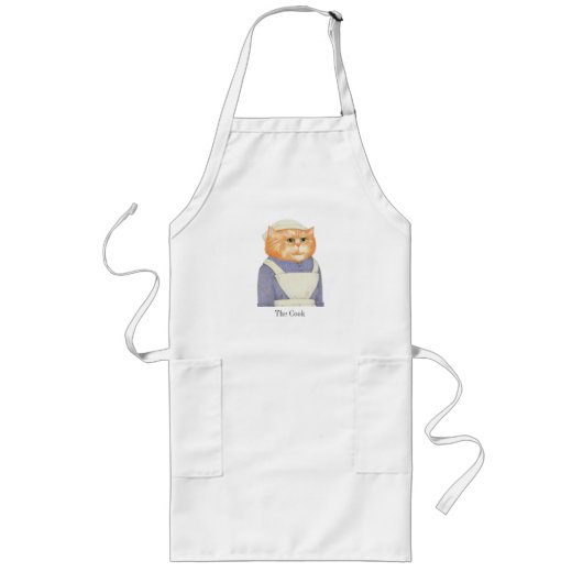 COOK CAT Lange Schürze (Vorne)