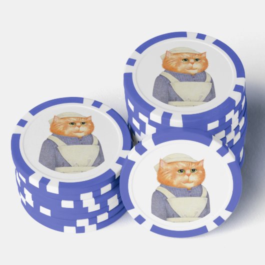 COOK CAT Poker Chips (Stapel)