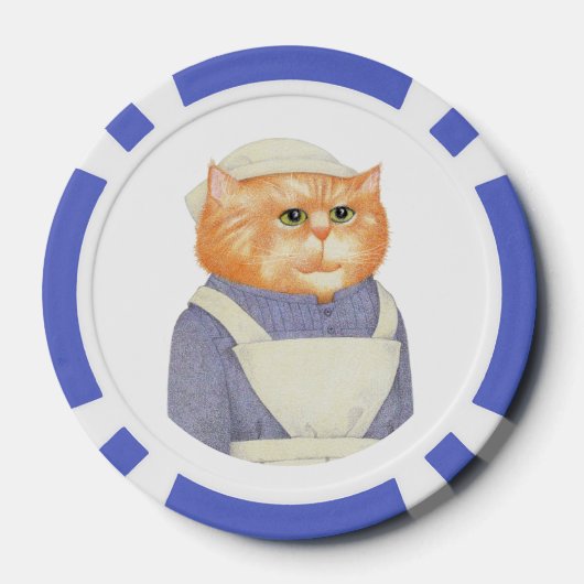 COOK CAT Poker Chips (Rückseite)