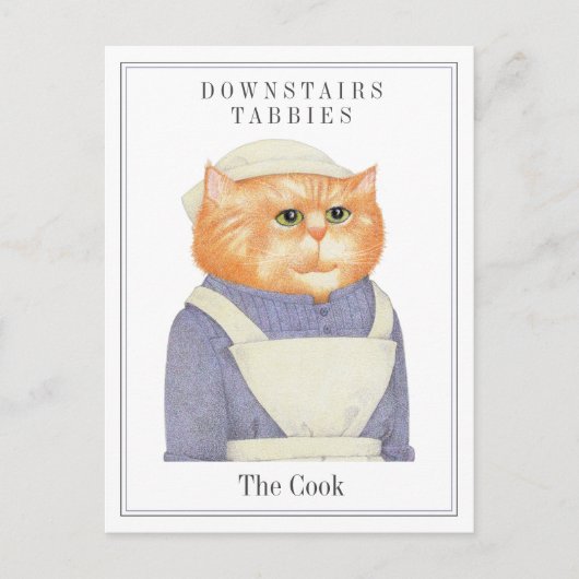 COOK CAT Postkarte (Vorderseite)