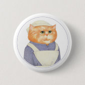 COOK CAT Round-Button Button II (Vorderseite)