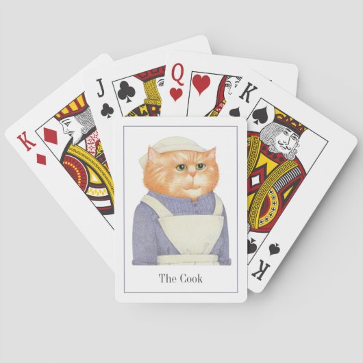 COOK CAT Spielkarten + Text (Rückseite)