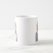 COOK CAT Weiße Tasse (Mittel)
