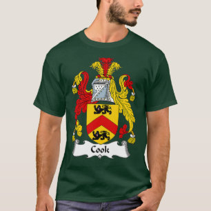 Cook Coat of Arms Family Crest T-Shirt