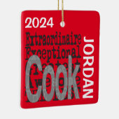 Cook Extraordinaire CUSTOM Keramikornament (Rechts)
