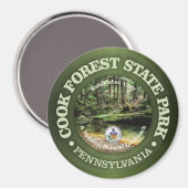 Cook Forest SP Magnet (Vorderseite/Rückseite)