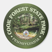 Cook Forest SP Magnet (Vorne)
