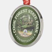Cook Forest SP Ornament Aus Metall (Links)