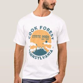 Cook Forest Staat Park Pennsylvania Vintag Retro T-Shirt