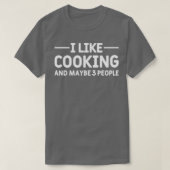 Cook Funny Cooking T-Shirt (Design vorne)