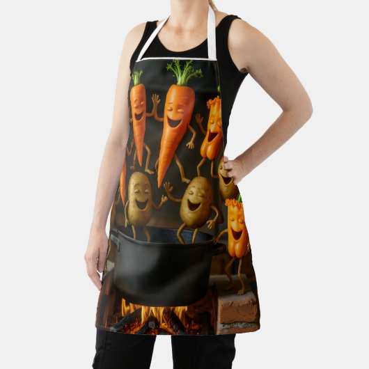 cook happy vegetables schürze (InSitu)