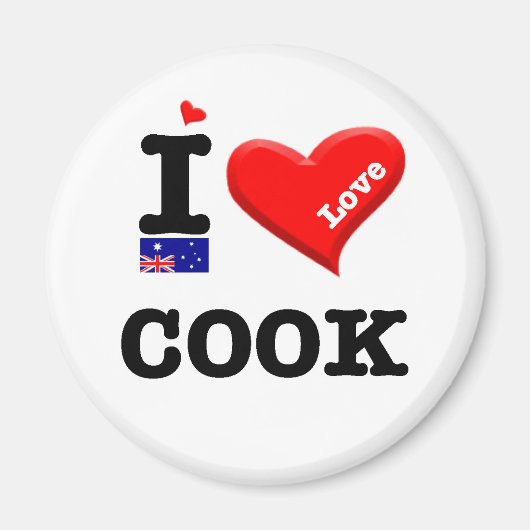COOK - I LIEBE MAGNET (Vorne)