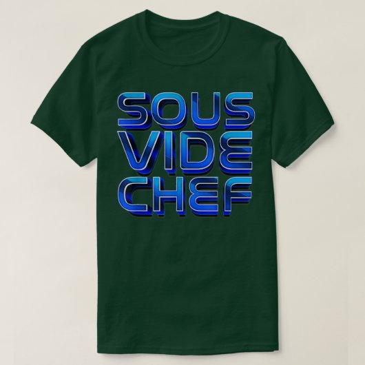 Cook I Sous Vide Koch I Kochen Küche Koch Hobby T-Shirt (Design vorne)