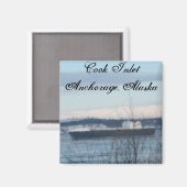Cook Inlet Anchorage, Alaska Magnet (Vorderseite/Rückseite)