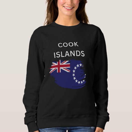 Cook Islands Design Sweatshirt (Vorderseite)