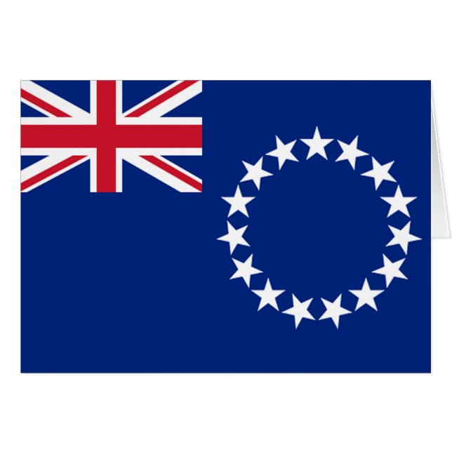 Cook Islands Flag (Vorderseite (Horizontal))