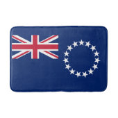 Cook Islands Flag Badematte (Vorderseite)
