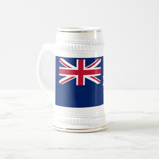 Cook Islands Flag Bierglas (Vorderseite Links)