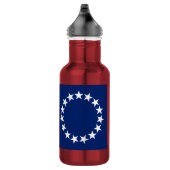 Cook Islands Flag Edelstahlflasche (Rechts)