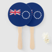 Cook Islands Flag Fächer (Vorne und Hinten)