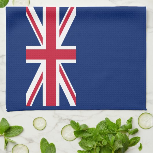 Cook Islands Flag Geschirrtuch (Gefaltet)