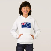 Cook Islands Flag Hoodie (Vorne ganz)