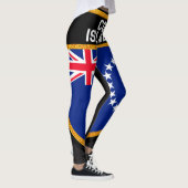 Cook Islands Flag Leggings (Rechts)