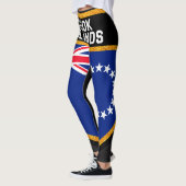 Cook Islands Flag Leggings (Links)
