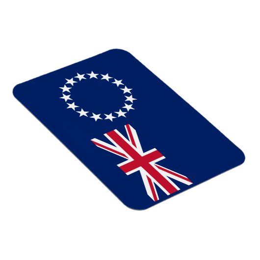 Cook Islands Flag Magnet (Rechte Seite)