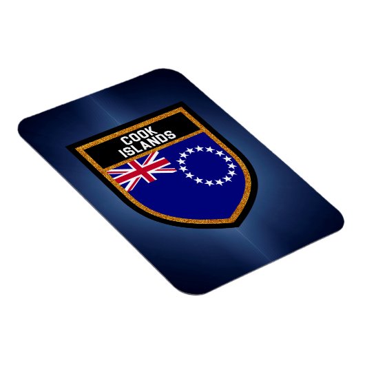 Cook Islands Flag Magnet (Rechte Seite)