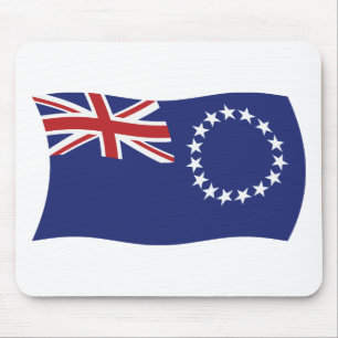 Cook Islands Flag Mousepad
