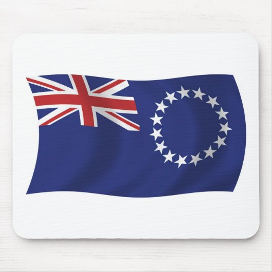 Cook Islands Flag Mousepad (Vorne)