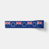 Cook Islands Flag Satinband (Vorderseite)