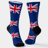 Cook Islands Flag Socken (Gewinkelt)