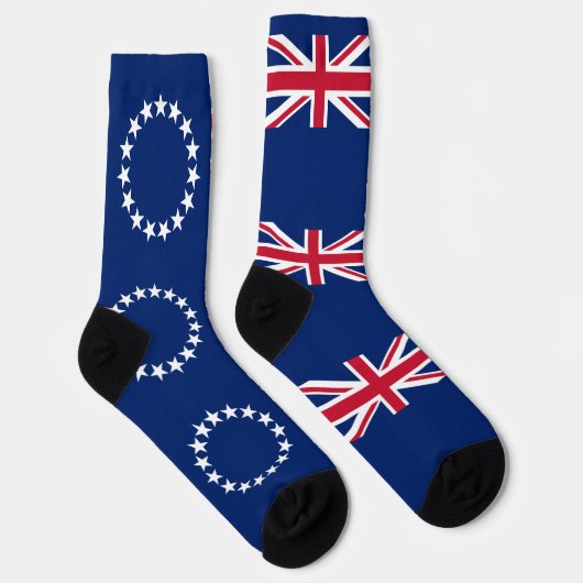Cook Islands Flag Socken (Rechts)