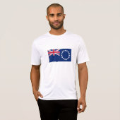 Cook Islands Flag T-Shirt (Vorne ganz)