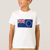 Cook Islands Flag T-Shirt (Vorderseite)