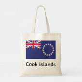 Cook Islands Flag Tragetasche (Rückseite)