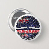 Cook Islands Islander Neuseeland Neuseeland Button (Vorne & Hinten)