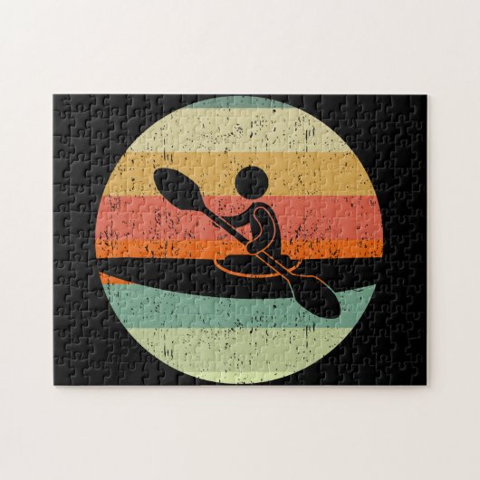 Cook Kayak Sunset Puzzle (Horizontal)