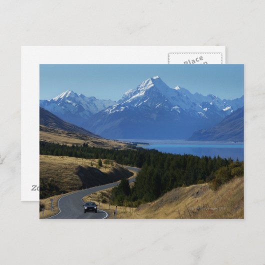 Cook, Neuseeland Postkarte (Vorne/Hinten)