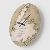 COOK: NEWFOUNDLAND, 1763 GROßE WANDUHR (Winkel)