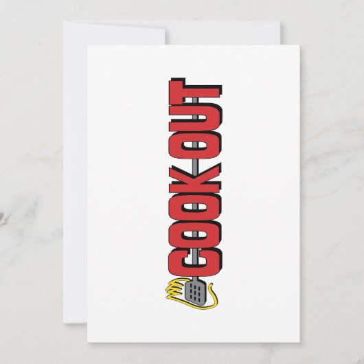 Cook Out (Restaurant) Save The Date (Vorderseite)