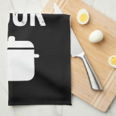 Cook-Paneel-Design Geschirrtuch (Viertel Falte)