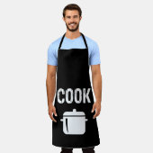 Cook-Paneel-Design Schürze (Getragen)